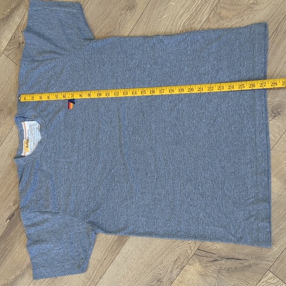 AVIATOR‎ NATION Grey Weave Embroidered Cotton Blend Mens T Shirt Size Large - Picture 8 of 10